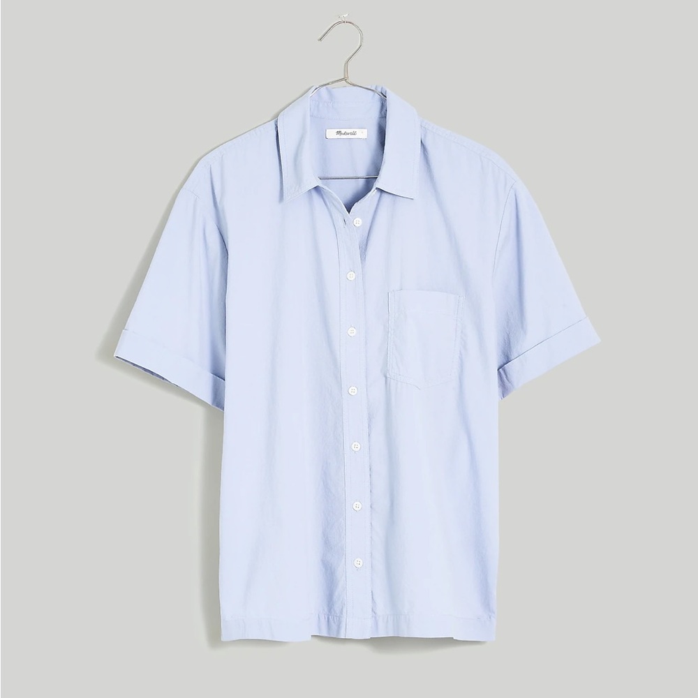 Madewell Light Blue Button-Up Shirt